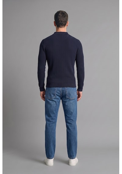 Defacto Standart Fit Düğmeli Polo Yaka Triko Basic Kazak D1959ax26aunv146 Lacivert-nv146 Defacto Standart Fit Düğmeli Polo Yaka Triko Basic Kazak D1959ax26aunv146 Lacivert-nv146