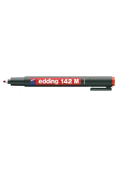Edding Asetat Kalemi Permanent M Seri 1 Mm Kırmızı 142 M Çok Renkli