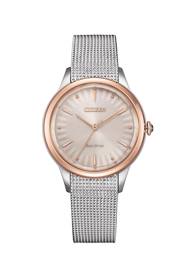 Citizen Em1156-80x Kadın Kol Saati Rose Gold - Gümüş