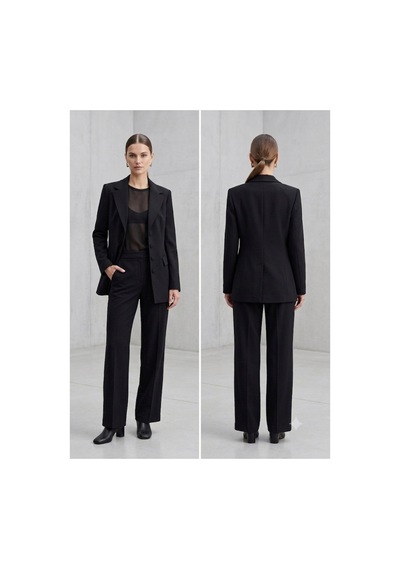Gül&can Butik İkili Ceket Pantolon Takimi Siyah