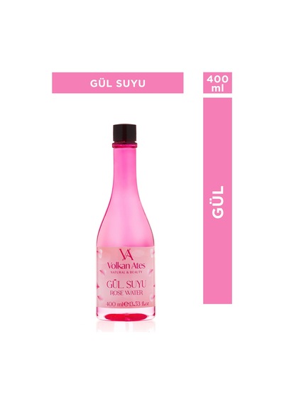 Volkan Ates Natural & Beauty Gül Suyu 400 Ml