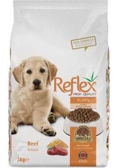 Reflex  Biftekli ve Pirinçli Yavru Köpek Maması 3 KG