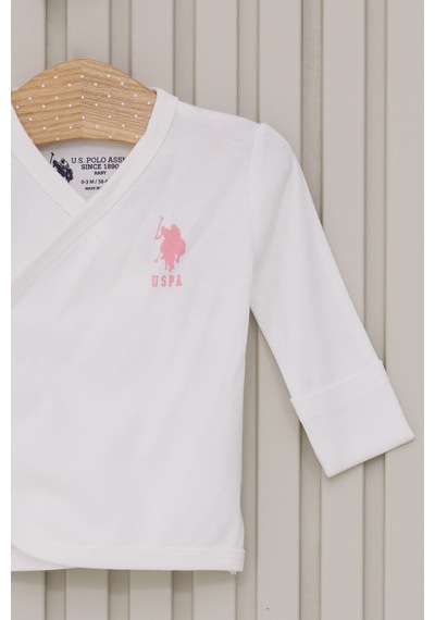 U.S. Polo Assn. U.s. Polo Assn Kız Bebek Beyaz Hastane Çıkışı 5274-45897 Beyaz