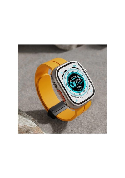 Watch 38mm Kr412 Elegance Stylısh Kordon Saat Değildir - Turuncu