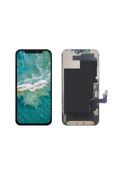 Apple iPhone Uyumlu 12 - 12 Pro Ekran Çipli İncell