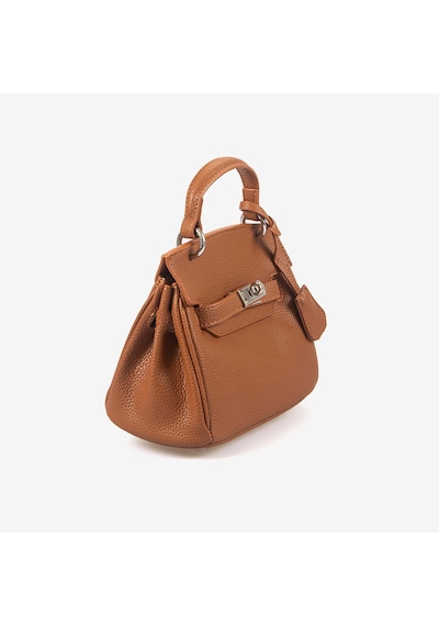 Rouge Kadın Suni Deri El Çantası 27131 Camel