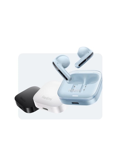 Xiaomi Redmi Buds 6 Aktif Bluetooth Kulaklık 30 Saat Uzun Pil Ömrü 5 Ayar Modu Kablosuz Kulaklık