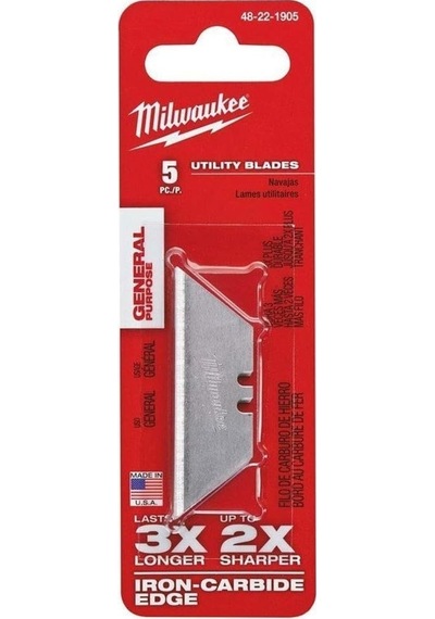 Milwaukee Maket Bıçağı Yedeği 5 Parça 48221905