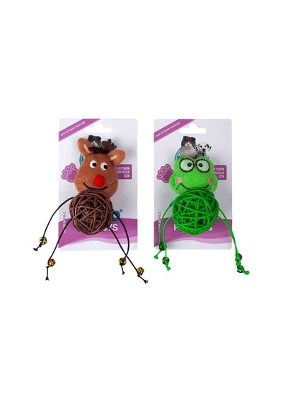 Polo Sarmal Toplu Peluş Kedi Oyuncağı 10 Cm 1 Tane