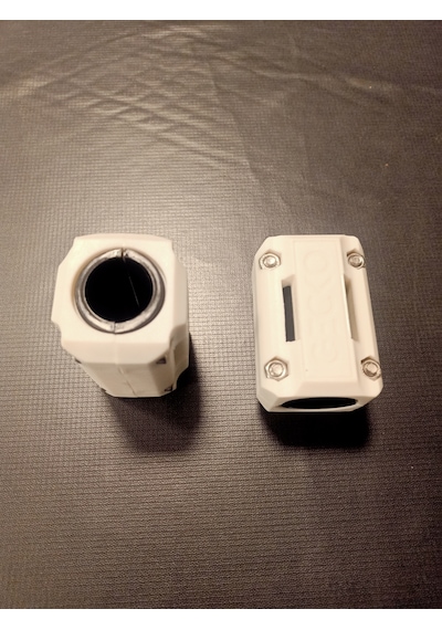 Motosiklet Koruma Demiri Takozu Gecko Universal Kare 65 Mm Beyaz Renk