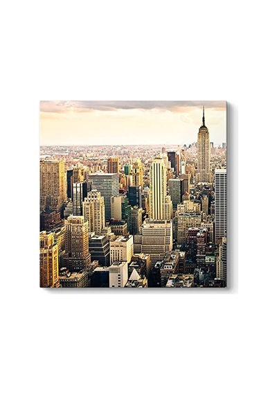 York Manzarası Tablosu 80 X 80 -