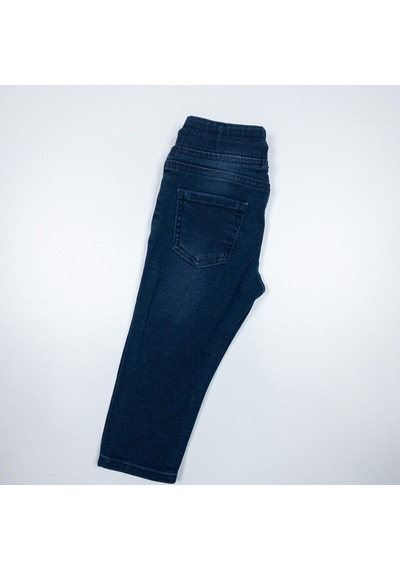 Momikon Erkek Çocuk Beli Lastikli Jean Pantolon Lacivert
