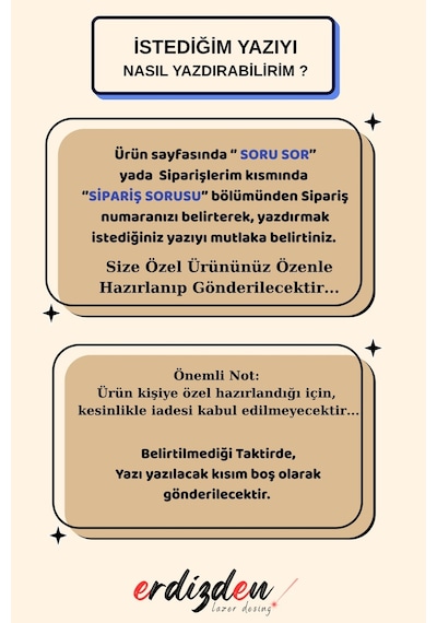 Erdizden Özel Yazılı 6 Adet Ahşap Lazer Kesim Nazar Boncuklu Bardak Ve Fincan Altlığı Set Ceviz