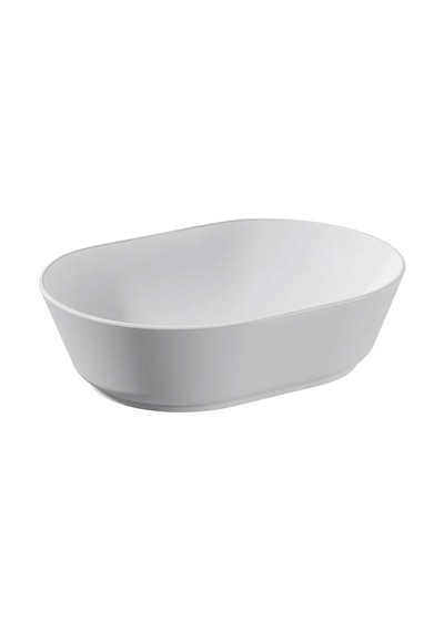 VitrA 7427B003-0016 Geo Oval Çanak Lavabo 55 CM Beyaz