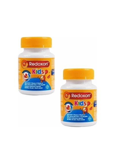 Redoxon Kids Çiğnenebilir 60 Tablet 2'li