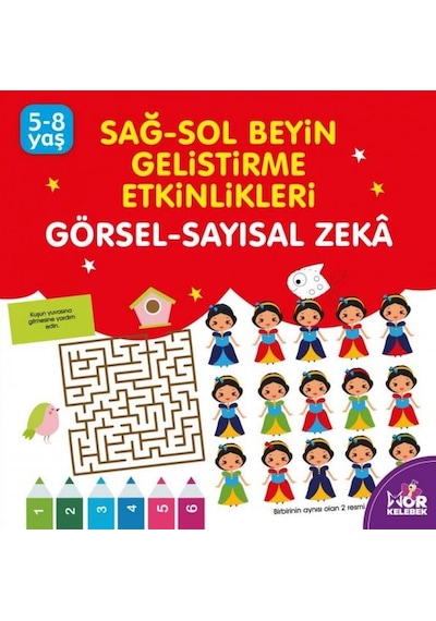 Sağ-sol Beyin Geliştirme Etkinlikleri - Görsel-sayısal Zeka - Uvcu-898102