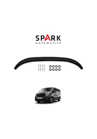 Renault Trafic 2014-2019 Yıl Aralığı Uyumlu Ön Tampon Lip Siyah