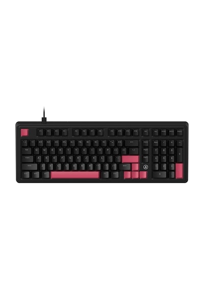 Kablolu Mekanik Oyun Klavyesi - Rainbow Aydınlatma - Hot Swap Ajazz Ak980 Siyah - Red Switch