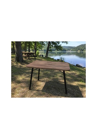 Katlanır Kamp Masası 45x60 Balkon Bahçe Masası Piknik Masası Atlantikçam
