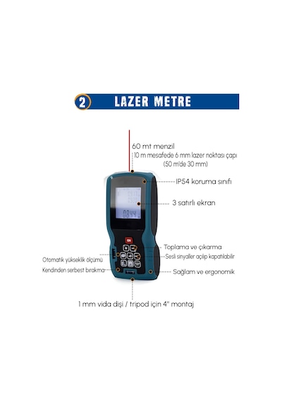 Chelikbei Eea389 Akülü 10 Lu Set Led Işık +lazer Metre +somun Sıkma + Dekupaj + Oto Yıkama + Sunta Kesme + Darbeli Vidalama + Spral + Kırıcı Delici Matkap + Çok Fonksiyonlu Taşlama