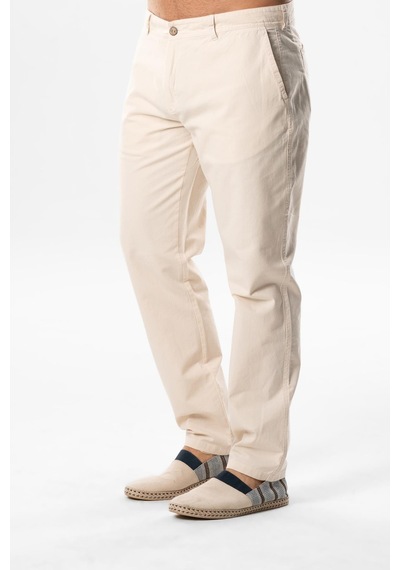 Eliş Şile Bezi Gabardin Erkek Pantolon Krem Krm - 40 Krem