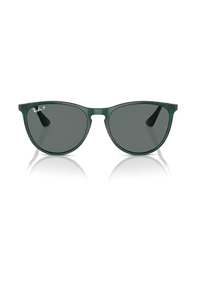 Ray-Ban Junior Rj 9060s 713081 50 Erika Polarize Çocuk Oval Yeşil Kemik Güneş Gözlüğü