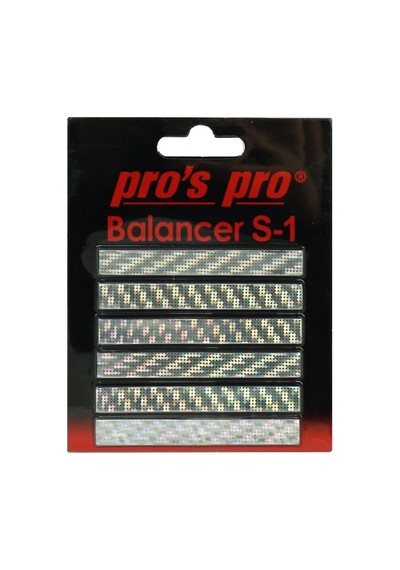 Pros Pro S-1 Balancer 6lı Tenis Raketi Dengeleyici Ağırlık Bant Çok Renkli