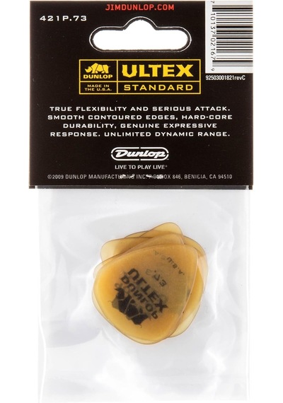 Jim Dunlop 421p.73 Ultex 6lı Paket Pena 0.73 Mm
