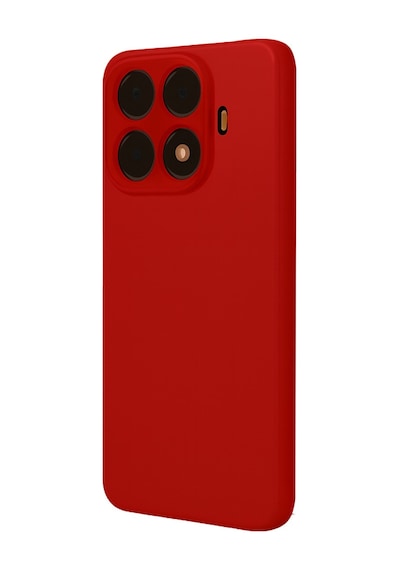 Xiaomi Mi 15t Pro Uyumlu Nano İçi Kadife Silikon - Kırmızı