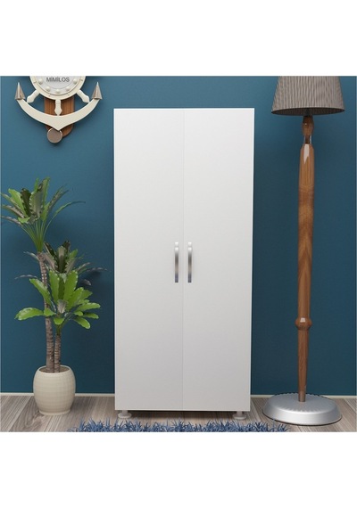 Begüm Tamamı MDF Çok Amaçlı 4 Bölmeli Mutfak Banyo Dolap Kitaplık