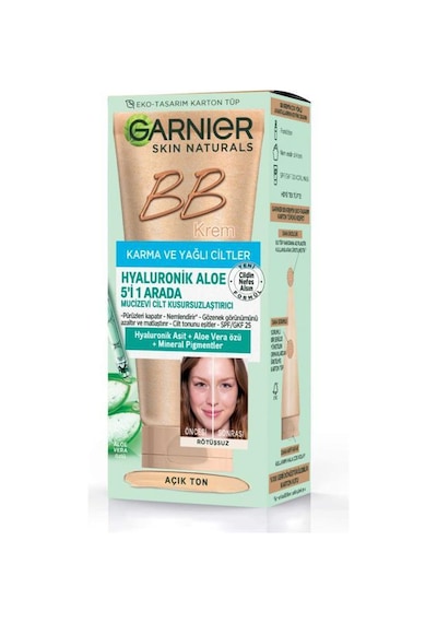 Garnier Açık Ton Karma ve Yağlı Ciltler için BB Krem 40 ML