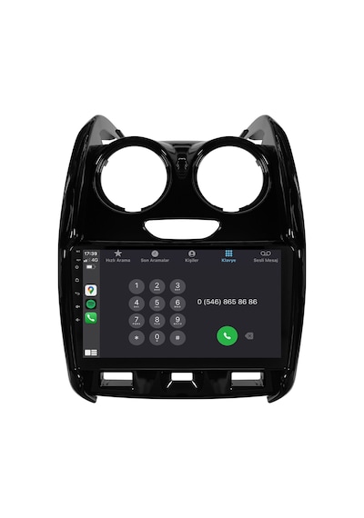 Dacia Duster Android Multimedya Sistemi 2015-2017 Crv-4810xr 9"