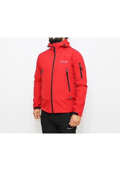 Mudwill Softshell Erkek Mont Ceket Kırmızı