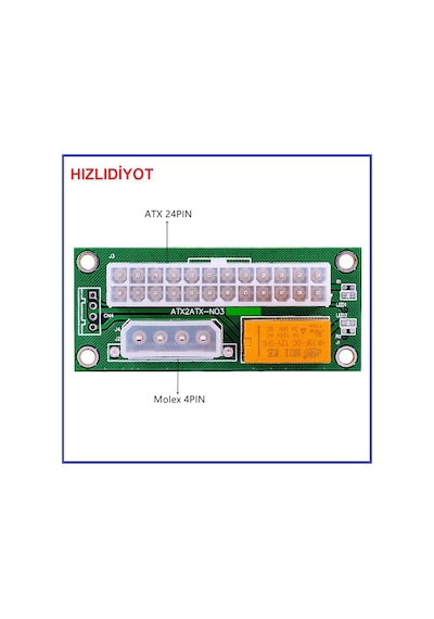 Add2Psu Atx - Sata Molex 24 Pin Güç Kaynağı Bağlantı Adaptörü N11.1417