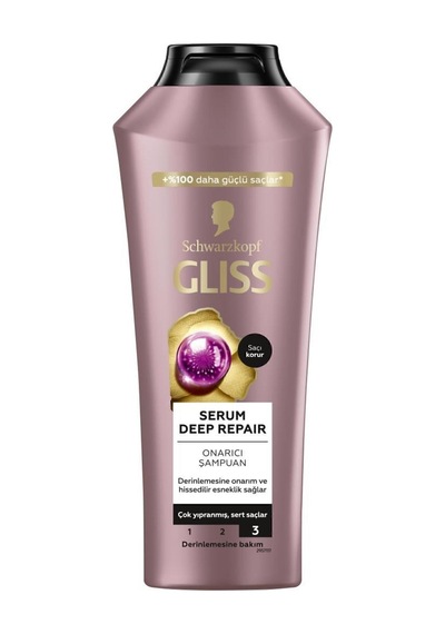 Gliss Serum Deep Repair Onarıcı Şampuan 400 Ml Ve Saç Kremi 360 Ml set-hnkl-5143-6054
