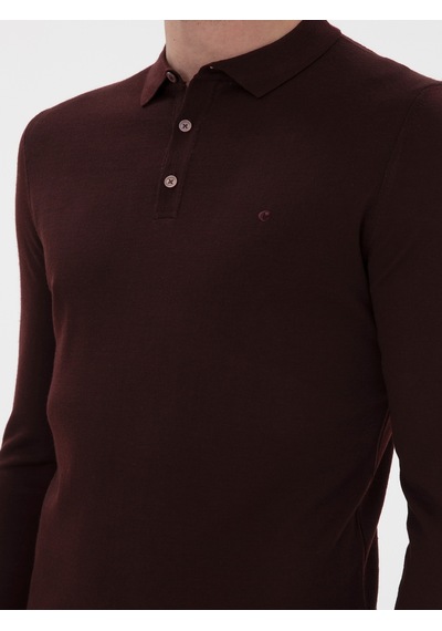 Cacharel Erkek Bordo Kazak /triko 50293274-vr014 Kırmızı