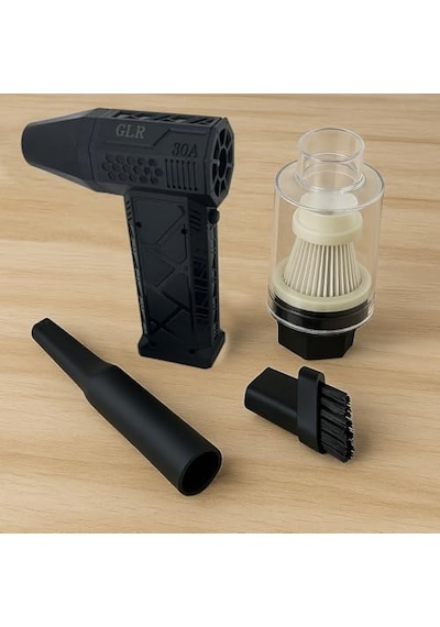 Ayrex 130000 Rpm Mini Turbo Jet Hava Üfleyici Süpürge 2in1 Araba, Klavye Temizle, Mangal Veya Serinleme Taşınabilir