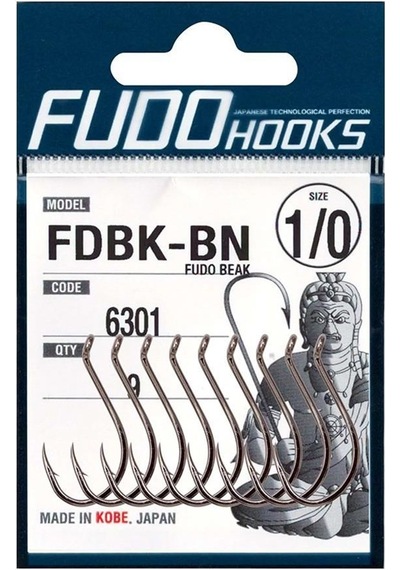 Fudo 6301 Fudo Beak Black Nikel İğne No: 8/0