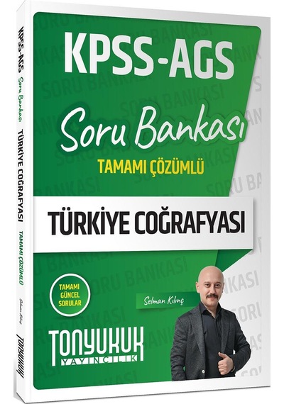 Tonyukuk Yayıncılık Kpss Ags Türkiye Coğrafyası Tamamı Çözümlü Soru Bankası