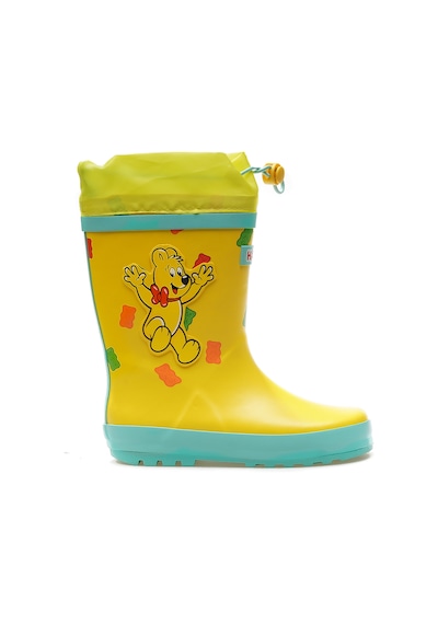 Haribo Harıbo Unısex Çocuk Günlük Yağmur Çizmesi 26-33 24k Hrbftw720 Fu Sarı Sarı