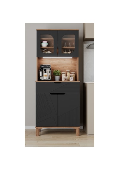 Ae-9001 Barista Atlantik Çam/antrasit Çok Amaçlı Kahve Köşesi Mutfak Kiler Dolabı Cam Kapaklı Ledli Çekmeceli 79,6 X 40 X 195,8 Cm Atlantik Çam - Antrasit Ae-9001 Barista Atlantik Çam/antrasit Çok Amaçlı Kahve Köşesi Mutfak Kiler Dolabı Cam Kapaklı Ledli Çekmeceli 79,6 X 40 X 195,8 Cm Atlantik Çam - Antrasit