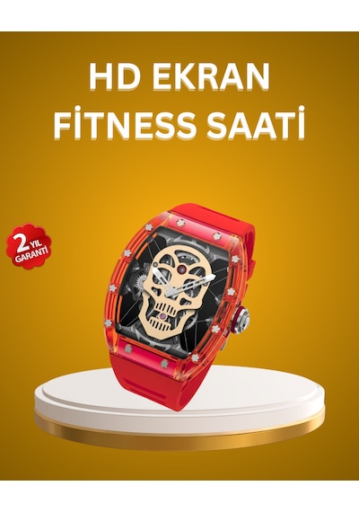 Geniş Ekranlı Akıllı Saat Şık Ve Modern Tasarım