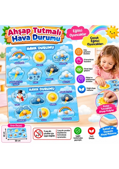 Arkhenx 284/285 Ahşap Tutmalı Hava Durumu Adet Fiyatıdır Bzs1
