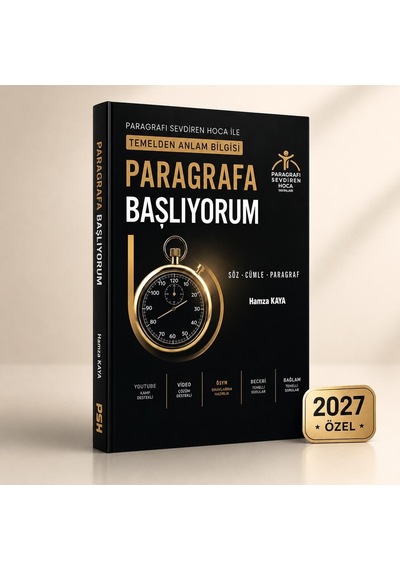 Paragrafı Sevdiren Hoca Paragrafa Başlıyorum Temelden Anlam Bilgisi Hamza Kaya
