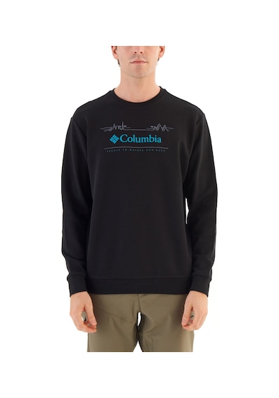 Columbia Csc M Nature And Back Crew Erkek Siyah Sweatshirt Cs0329-010 Siyah