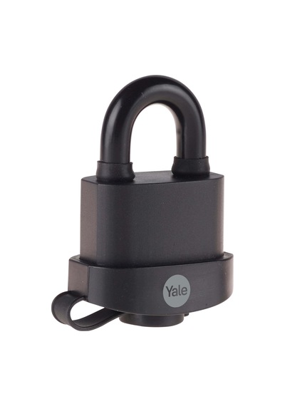 Yale Y220b/51/118/1-51mm Pvc Kaplamalı Marin Asma Kilit - Yüksek Koruma - Çift Kilitleme - Sertleştirilmiş Çelik H