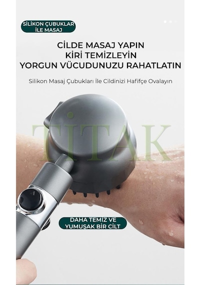 Yeni Nesil Masajlı Duş Başlığı Diğer