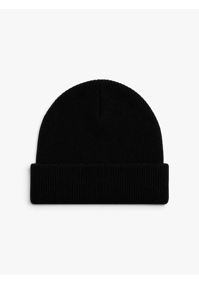 Vans Knu Patch Beanie Uniseks Siyah Bere - Vn000x6b