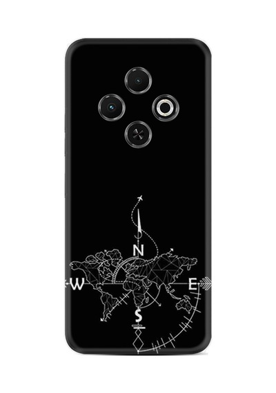 Tecno Spark 30c Kılıf Orta Sertlikte Yüksek Korumalı Baskılı Kapak Stk-379-spark30c Renk127 Renk127