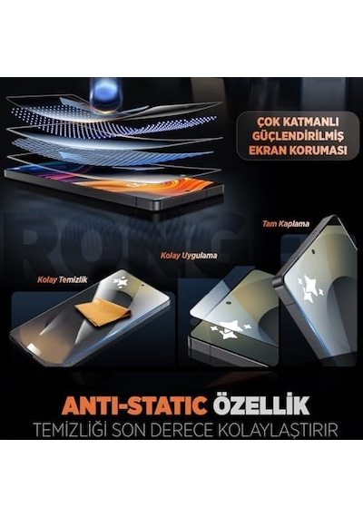 Galaxy Uyumlu A26 İçin Ekran Koruyucu 9h Sertlikte Anti-static Temperli Cam A26 Ekran Görüntü Ve Dokunmayı Etkilemeyen Çizik Ve Darbelere Karşı A26 Ekran Koruyucu